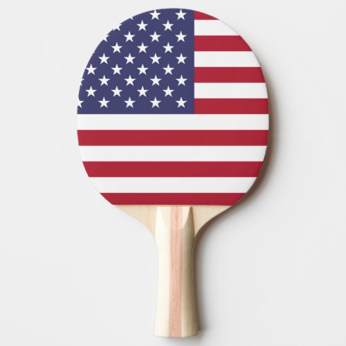 American United States USA Flag Ping Pong Paddle