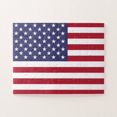 American United States USA Flag Puzzle