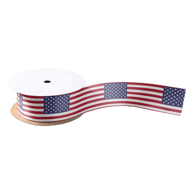 American United States USA Flag Ribbon (Spool)