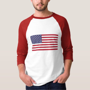 American United States USA Flag T-shirt