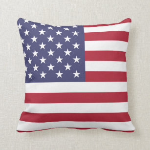 18x18 4th Of July Cloths Patriotic American Gifts Peace Love Merica 4th of July Cool American Flag Patriotic Throw Pillow Multicolor 