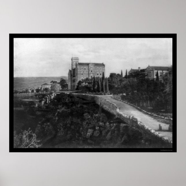 American University of Beirut, Lebanon 1921 Poster (Front)