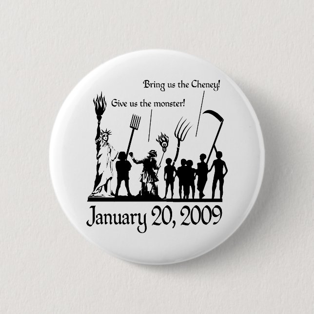 American Uprising Pinback Button (Front)
