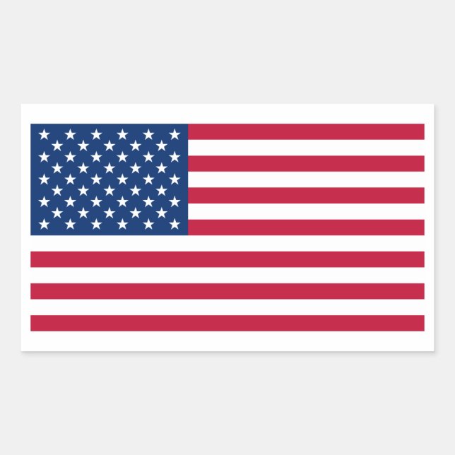 American US Flag Sticker (Front)