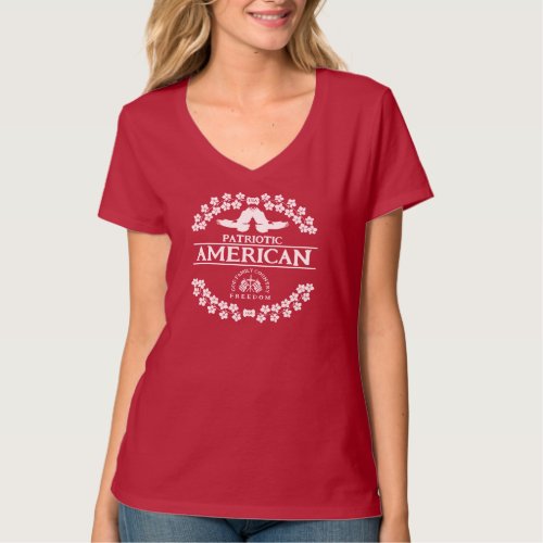 AMERICAN  USA 1776  GOD FAMILY COUNTRY FREEDOM T_Shirt