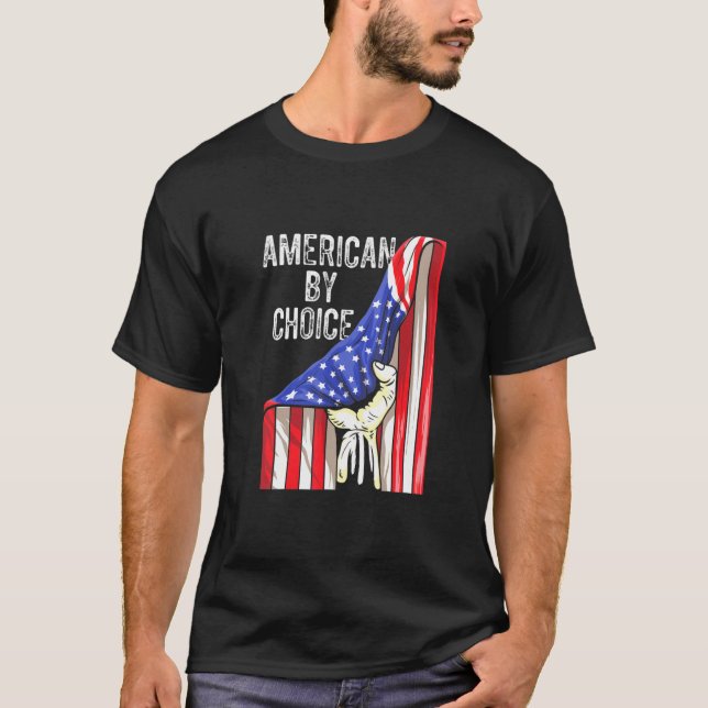 American Usa Citizen Us Citizenship 110 T-Shirt (Front)