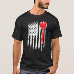 American Usa Flag Darts 1 T-Shirt