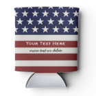 American USA Flag Patriotic July 4th Custom