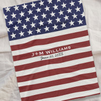 American USA Flag Patriotic July 4th Custom