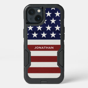 American USA Flag Patriotic July 4th Premium iPhone 13 Case
