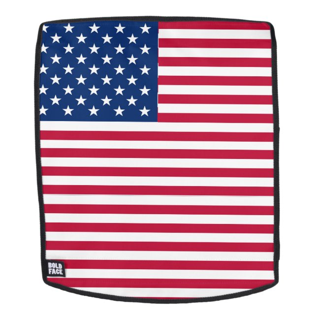 American USA Flag Pride Design-76353 Backpack (Removable Face)