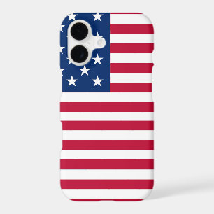 American USA Flag Pride Design iPhone 17 Case