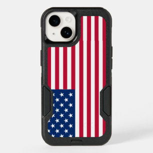 American USA Flag Pride Design OtterBox iPhone 14 Case