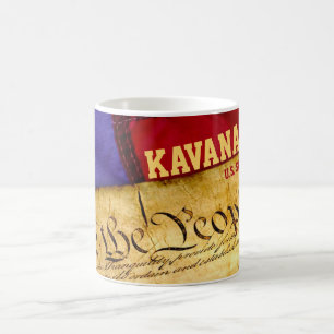 American USA Flag US Constitution Kavanaugh Coffee Mug