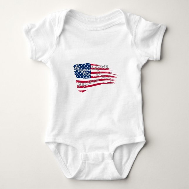 American Values Baby Bodysuit (Front)