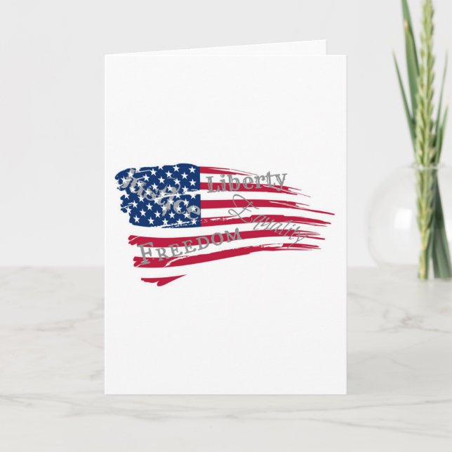 American Values Card (Front)