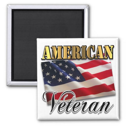 American Veteran Apparel and Gifts Magnet