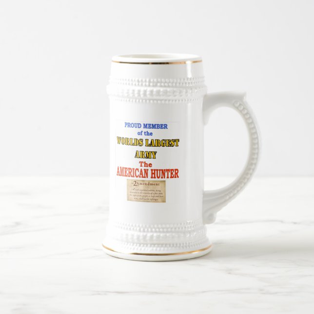 AMERICAN VETERAN BEER STEIN (Right)