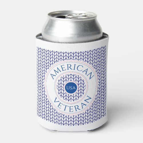 AMERICAN VETERAN Can Cooler