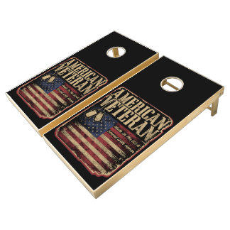 American Veteran Cornhole Set