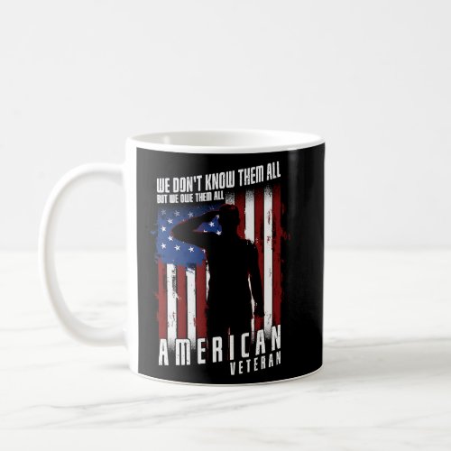 American Veteran for Men and women  Coffee Mug