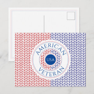 AMERICAN VETERAN Postcard
