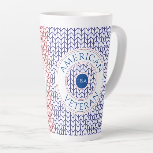 AMERICAN VETERAN Tall Latte Mug