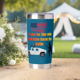 American veterans insulated tumbler