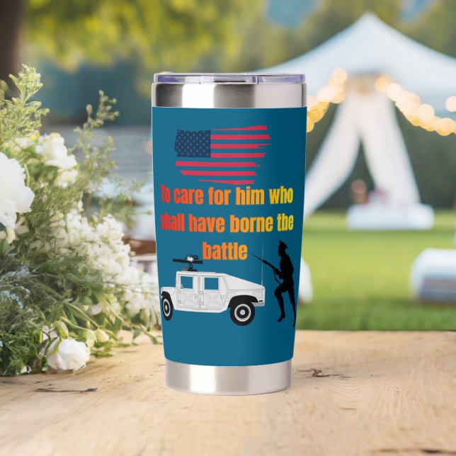 American veterans insulated tumbler (Wedding (Rotated))