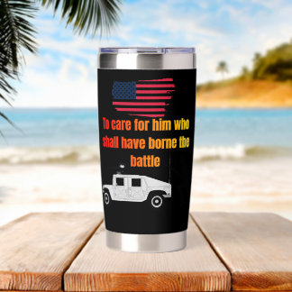 American veterans insulated tumbler