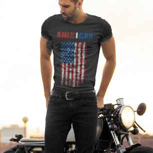 AMERICAN Vintage Flag (AMER.I.CAN) T-Shirt