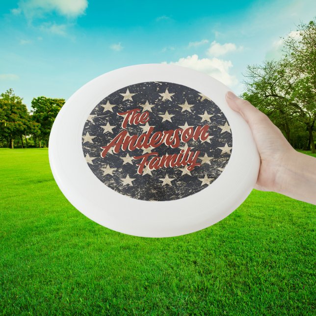 American Vintage Stars Family Name Wham-O Frisbee (Creator Uploaded)