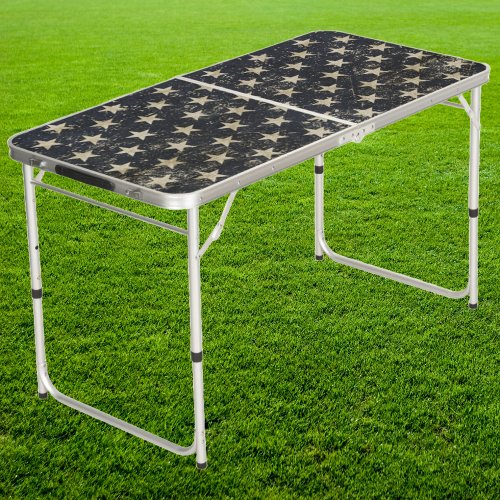 American Vintage Stars Tailgate  Beer Pong Table