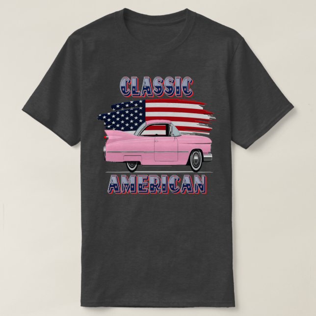 American Vintage Super Car T-Shirt (Design Front)