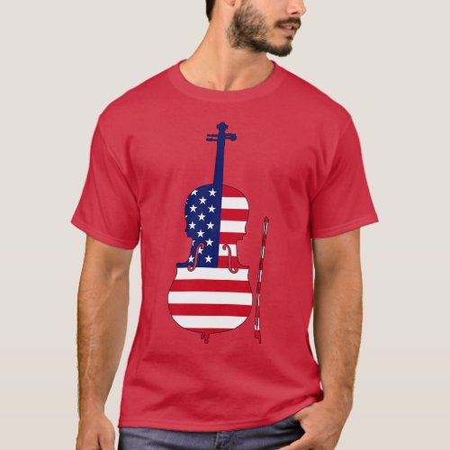 American Violin T_Shirt