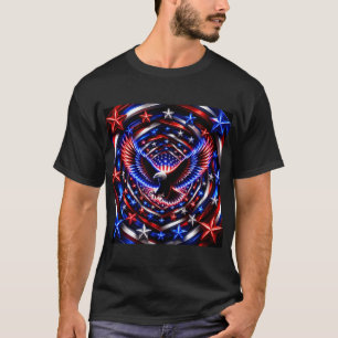 American Vision Spiral – Patriotic Eagle Optical I T-Shirt