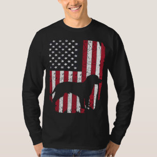 American Water Spaniel Dog Mom Dad  4th Of July US T-Shirt