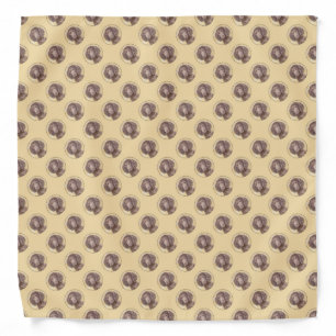 American Water Spaniel Painting - Original Dog Art Bandana