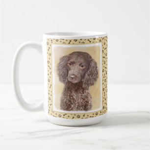 American Water Spaniel Painting - Original Dog Art Coffee Mug