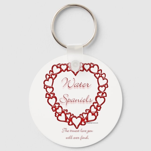 American Water Spaniel True Love - Keychain (Front)