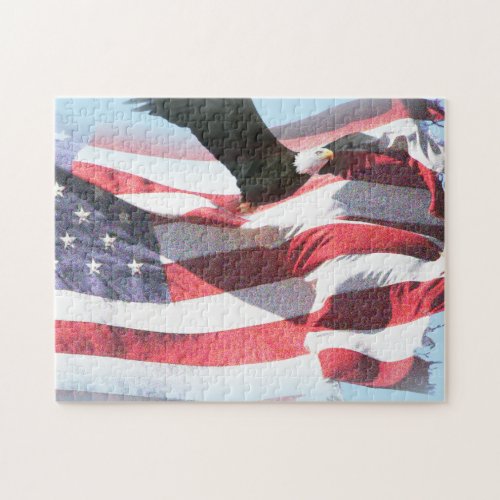 American Way Eagle Jigsaw Puzzle