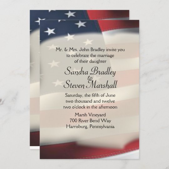 American Wedding Invitations 