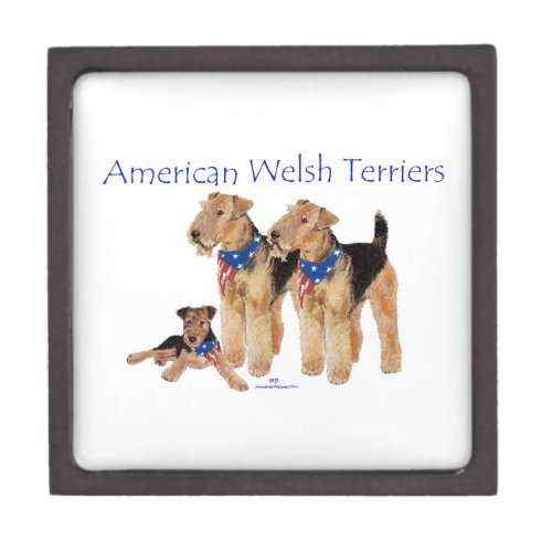 American Welsh Terriers Gift Box