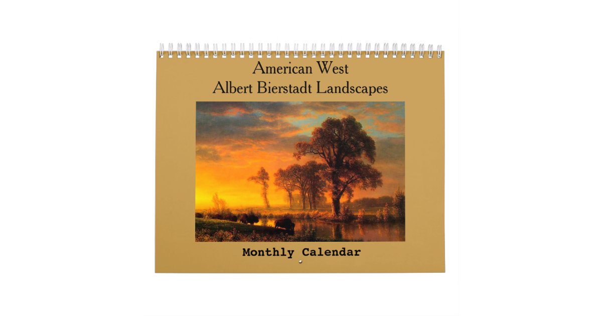 American West Landscape Calendar | Zazzle