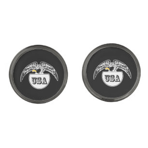 American White Eagle Cufflinks