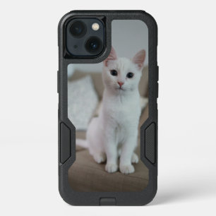 American white shorthair cat iPhone 13 case