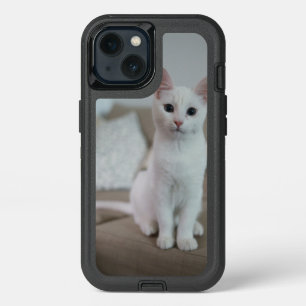 American white shorthair cat iPhone 13 case