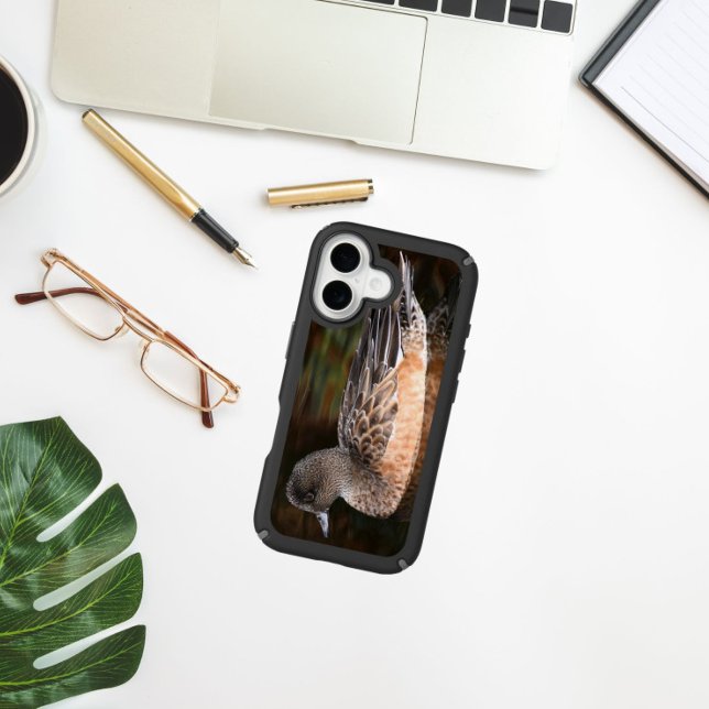 American Wigeon on Pond Wildlife Photo Speck iPhone Case (In Situ)