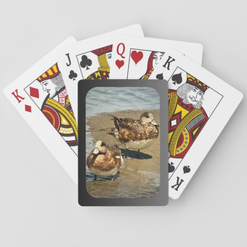 American Wigeons Playing Cards