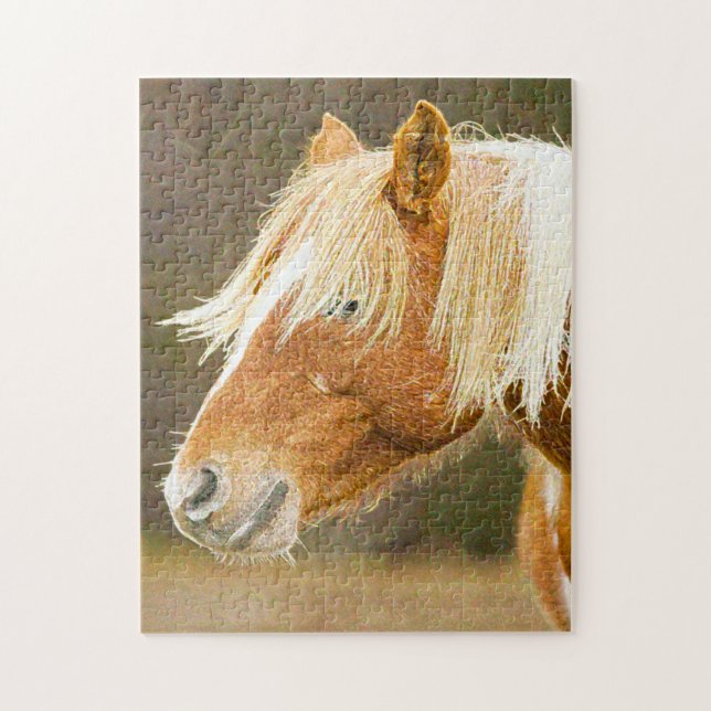 American Wild Ponies. Jigsaw Puzzle (Vertical)